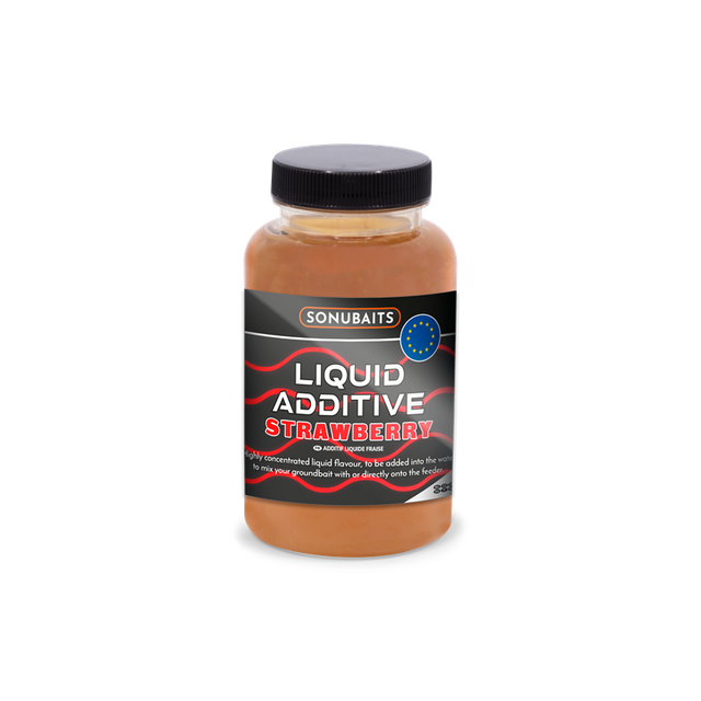 Aditivo Líquido Sonubaits Strawberry - Tienda Carpfishing