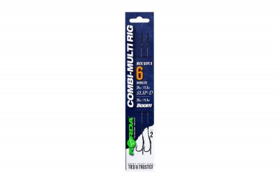 Anzuelos montados Korda Combi Multi Rig Wide Gape B