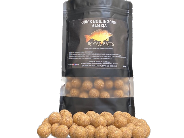 Boilies Royal Baits Scoică 20mm 800g