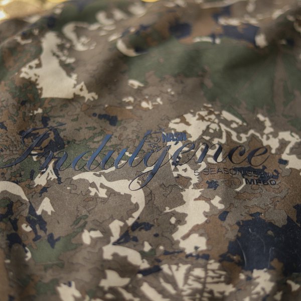 Bed Chair Nash Indulgence MF60 Sleep System Camo 6 patas SS3 - Tienda Carpfishing