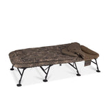 Bed Chair Nash Indulgence MF60 Sleep System Camo 6 patas SS3 - Tienda Carpfishing
