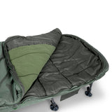 Bed chair con saco de dormir Sonik Bank-Tek 5 estaciones - Tienda Carpfishing
