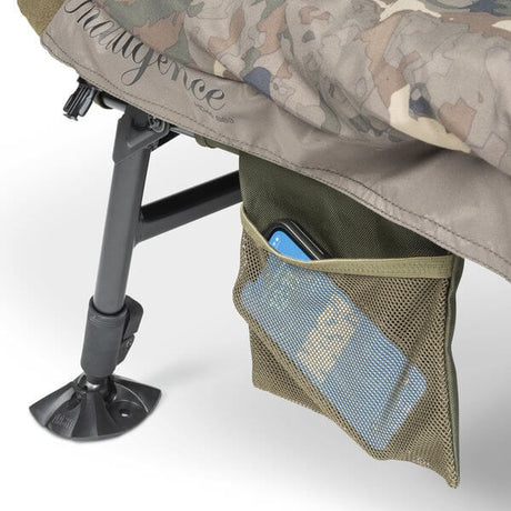 Bed Chair Nash Indulgence Sistem HD40 Camo 6 picioare