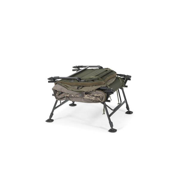 Bed Chair Nash Indulgence Sistem HD40 Camo 6 picioare