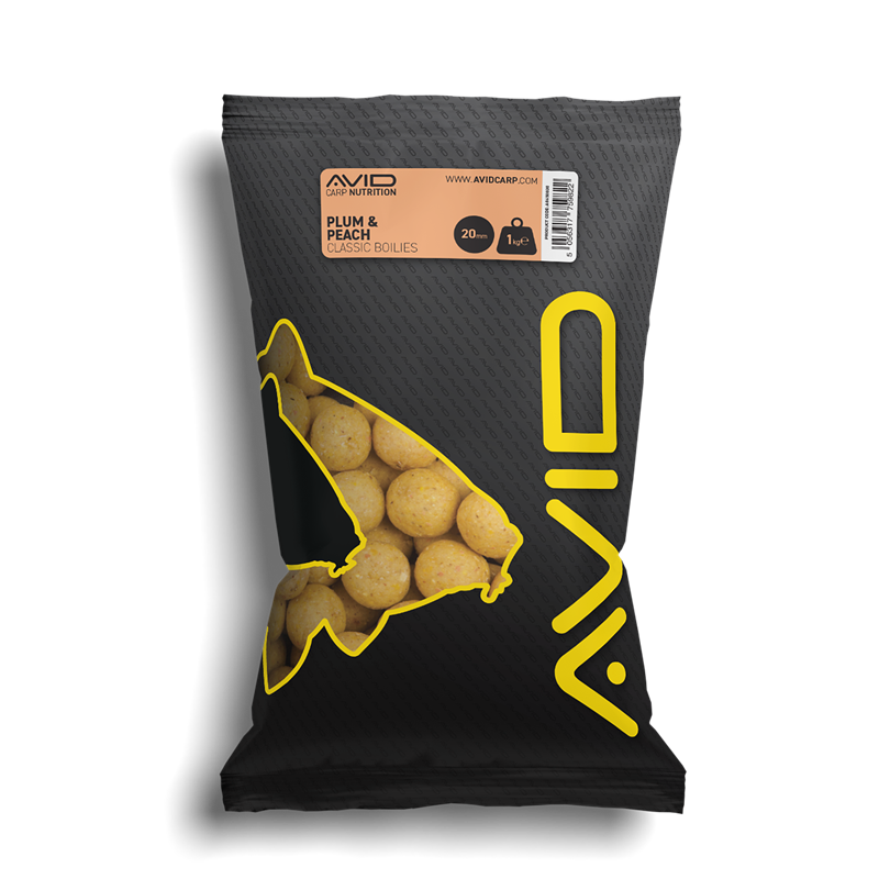 Boilies Avid Carp Classic Prună & Peach 20 mm