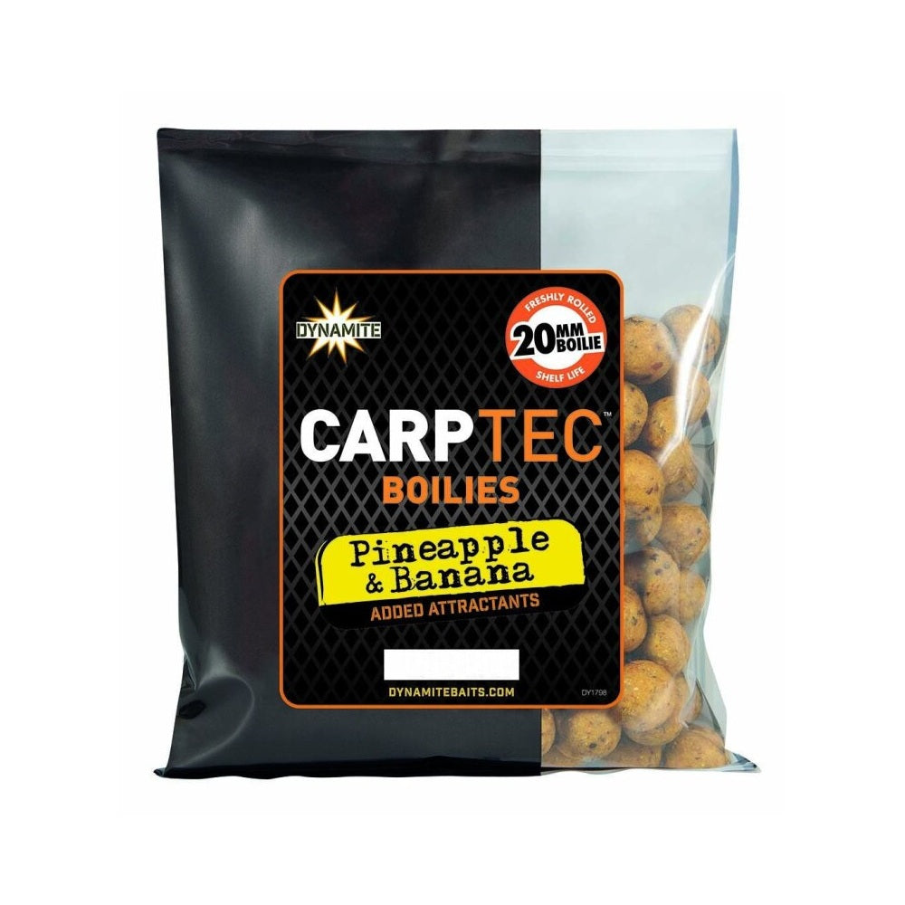 Boilies Dynamite Baits Carp-Tec Ananas Banană 20 mm 300g