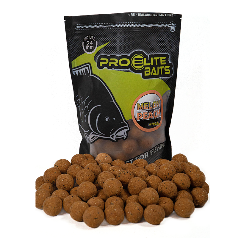 Boilies Pro Elite Baits Pepene & Peach 24 mm