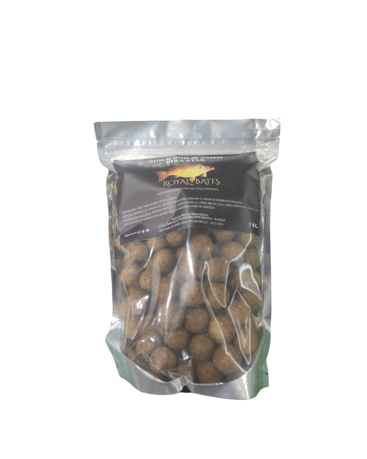 Boilies Royal Baits Stea ananas 20mm