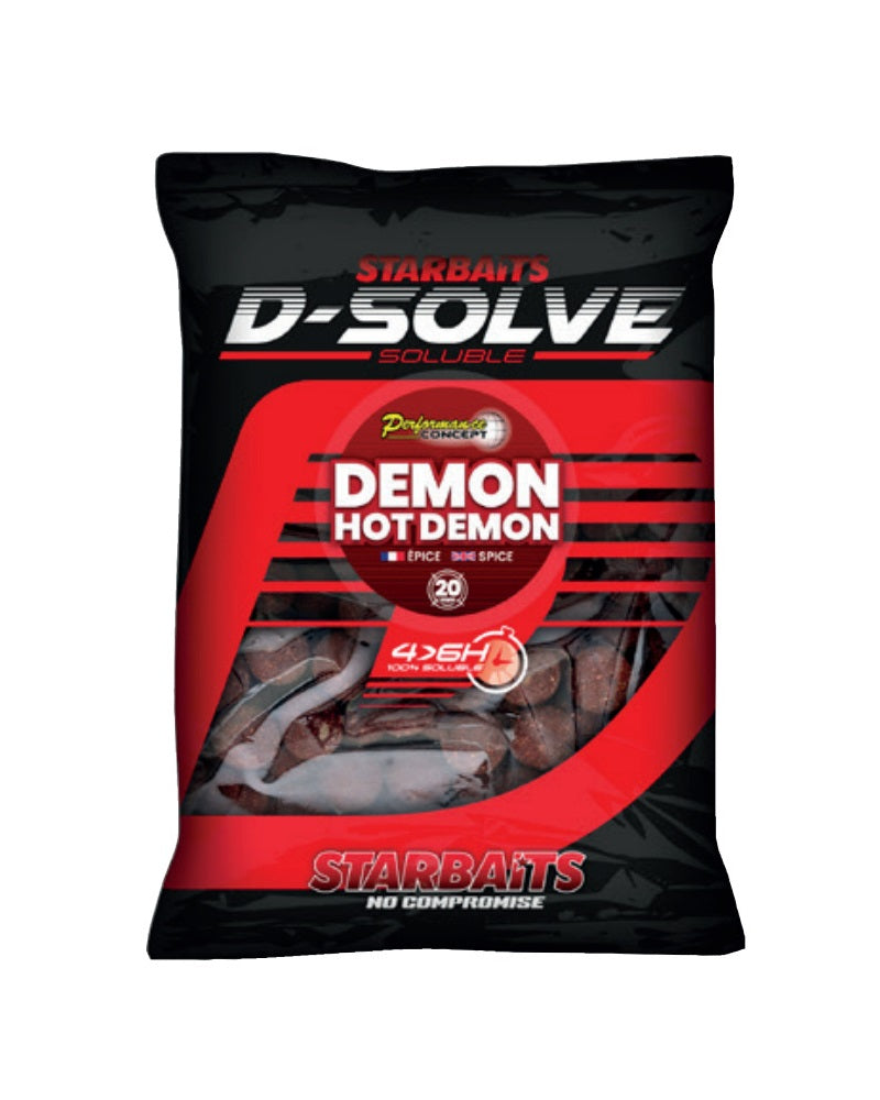 Boilies Starbaits Solubile Hot Demon 20 mm 2,5 kg