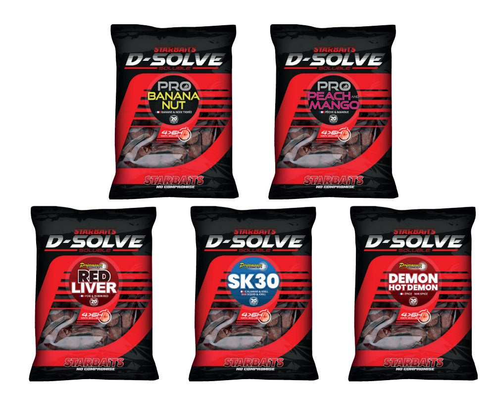 Boilies Starbaits Solubile Red Liver 20 mm 2,5 kg