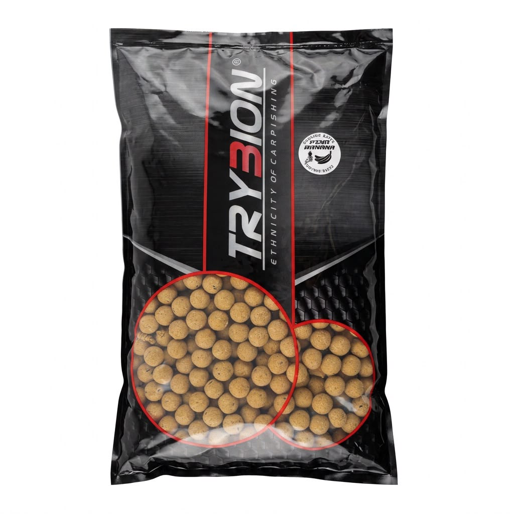 Geanta Trybion Boilies Banana Ananas 4 Kg-18 mm