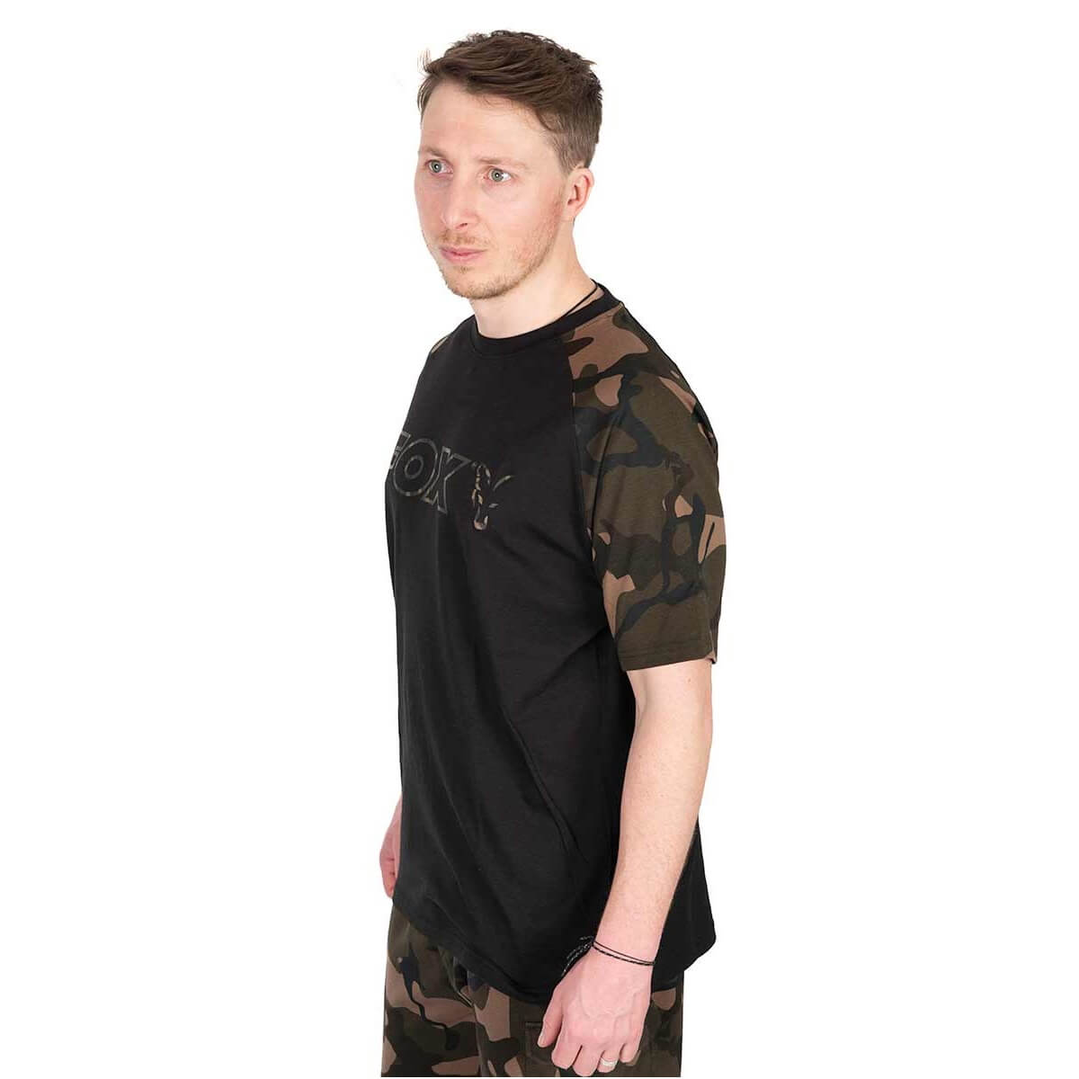 Tricou Fox Outline T Negru/Camo