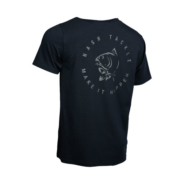 Tricou Nash Make It Happen Carp Logo Negru