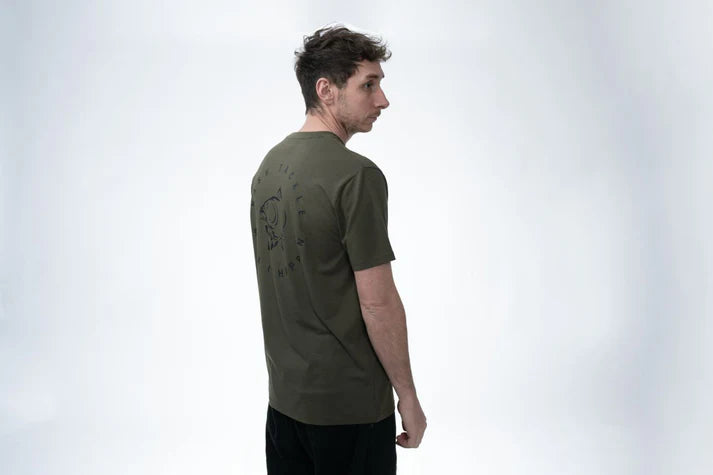 Tricou Nash Make It Happen Carp Logo T Verde