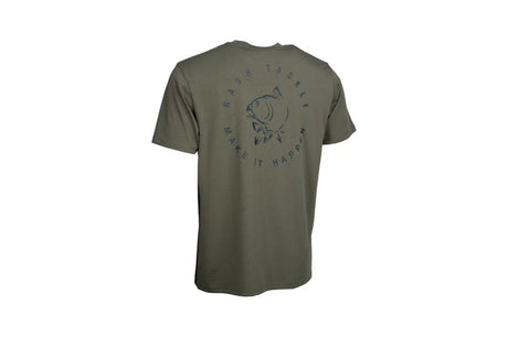 Tricou Nash Make It Happen Carp Logo T Verde