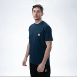Tricou Nash Make It Happen cu buzunar Albastru