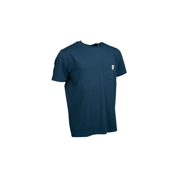 Tricou Nash Make It Happen cu buzunar Albastru