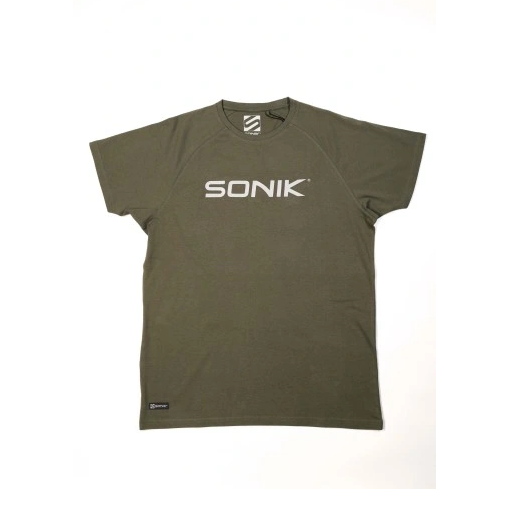 Tricou Sonik Raglan Tee verde