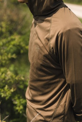 Tricou tehnic Korda UPF Dark Khaki