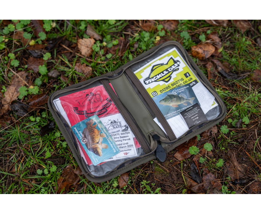 Portofel de permis Avid Carp RVS