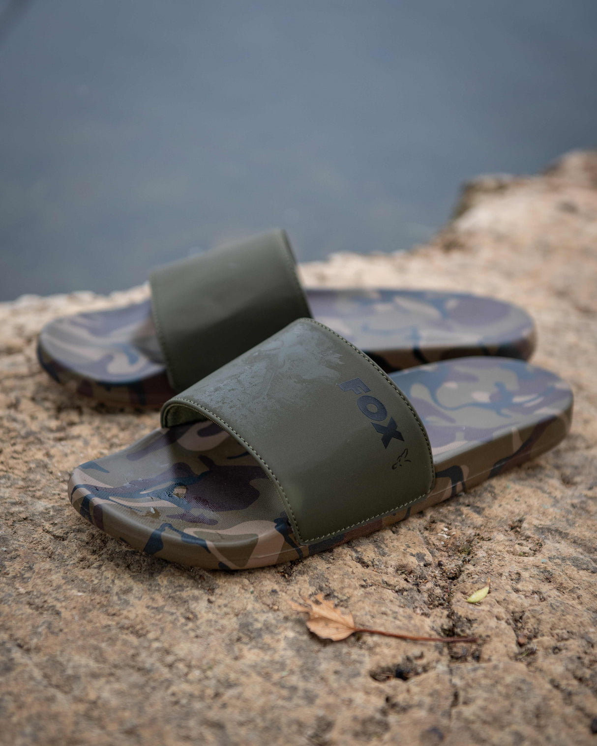 Flip-flops Fox Sliders kaki/camo
