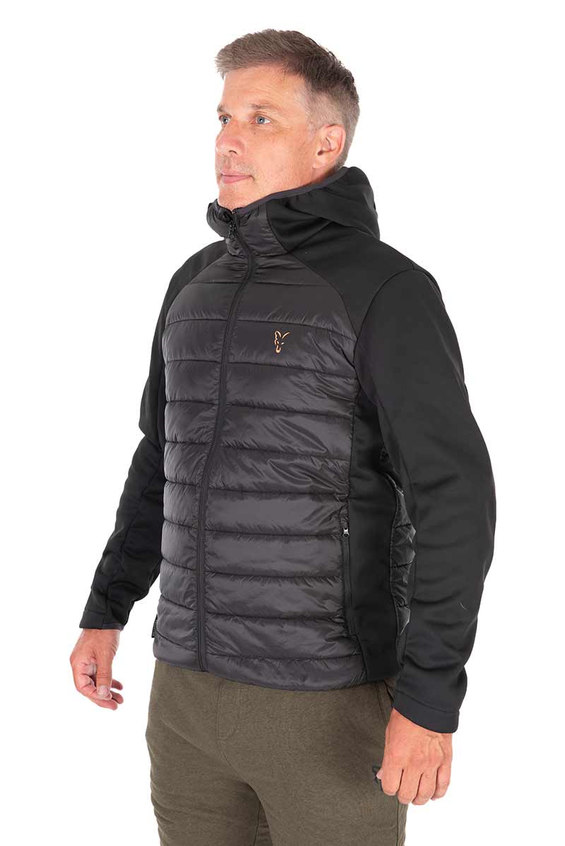 Chaqueta Fox Collection Hybrid Negru/portocaliu