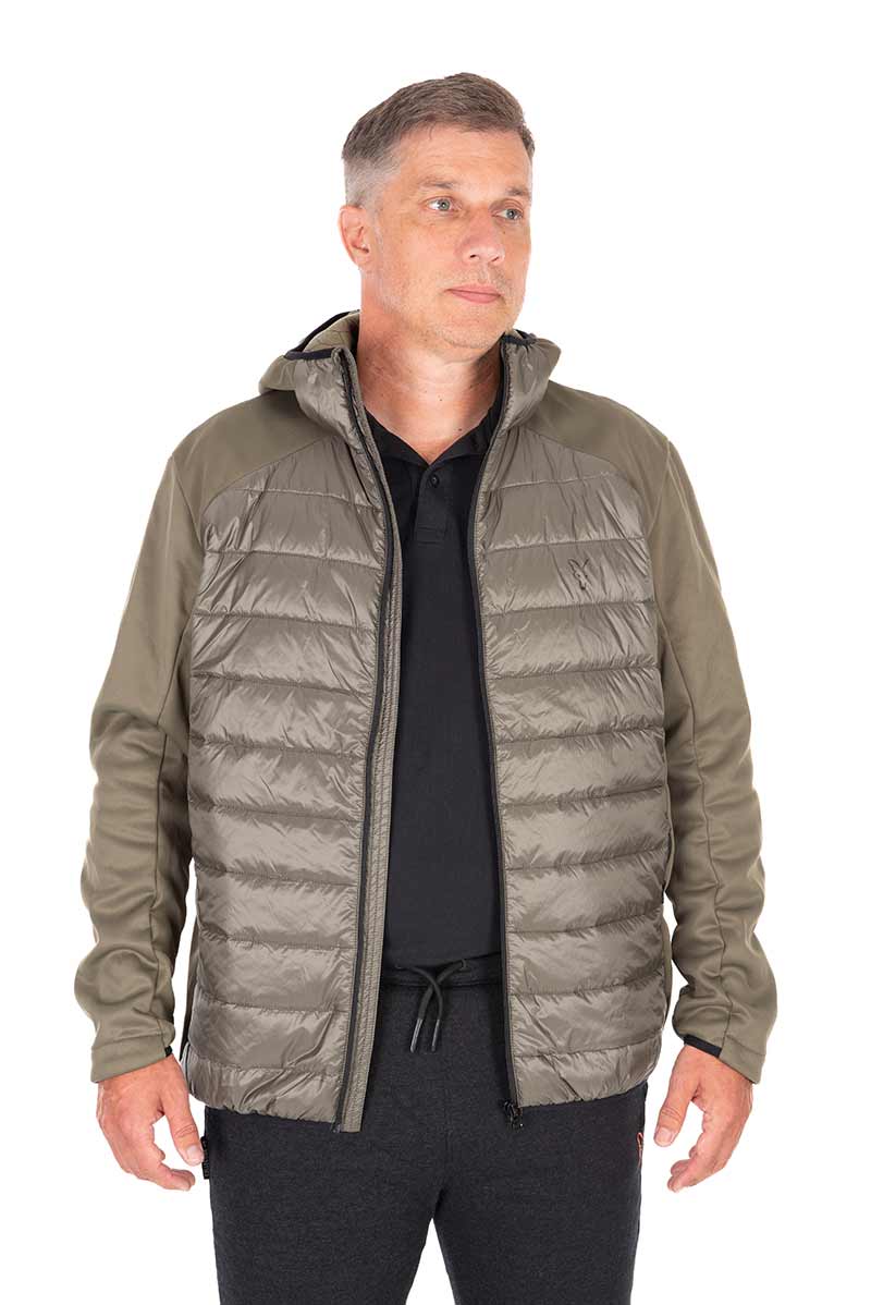 Chaqueta Fox Collection Hybrid Verde/Negru