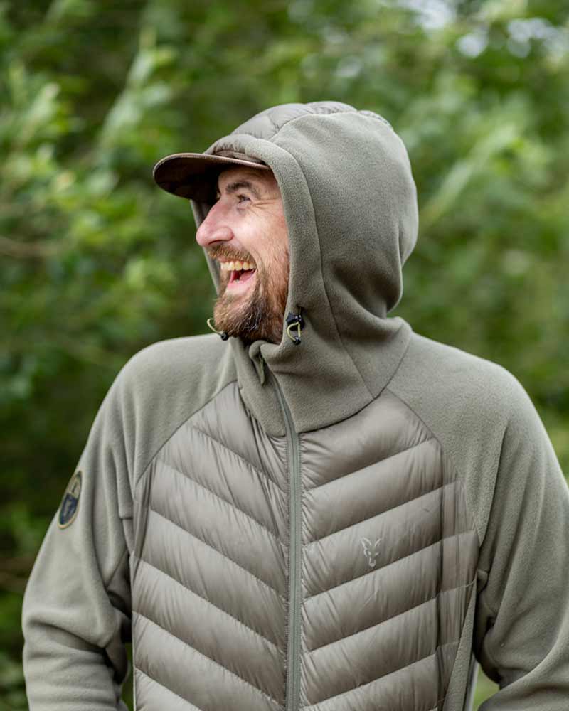 Chaqueta Fox Explorer Fleece jachetă cu glugă Fleece