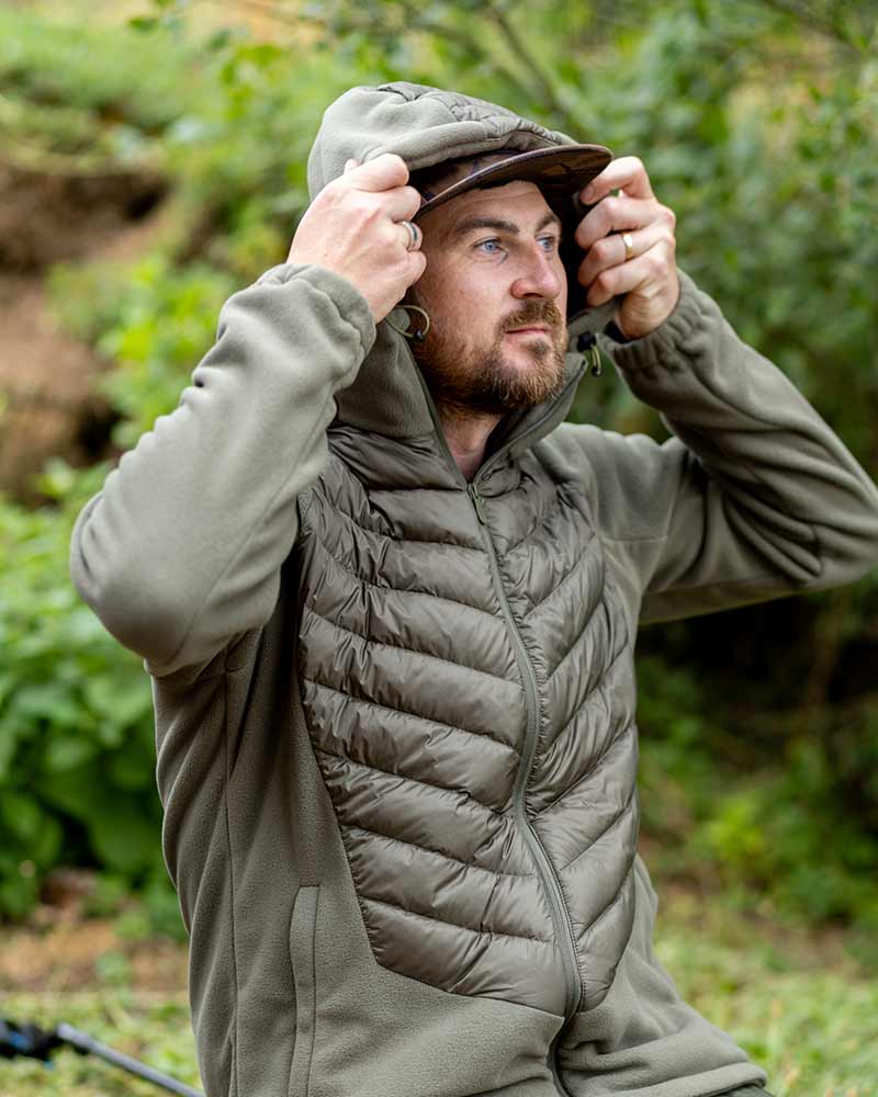 Chaqueta Fox Explorer Fleece jachetă cu glugă Fleece