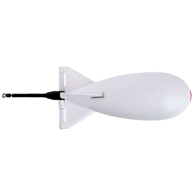 Cohete cebador Spomb Blanco Mediano X - Tienda Carpfishing