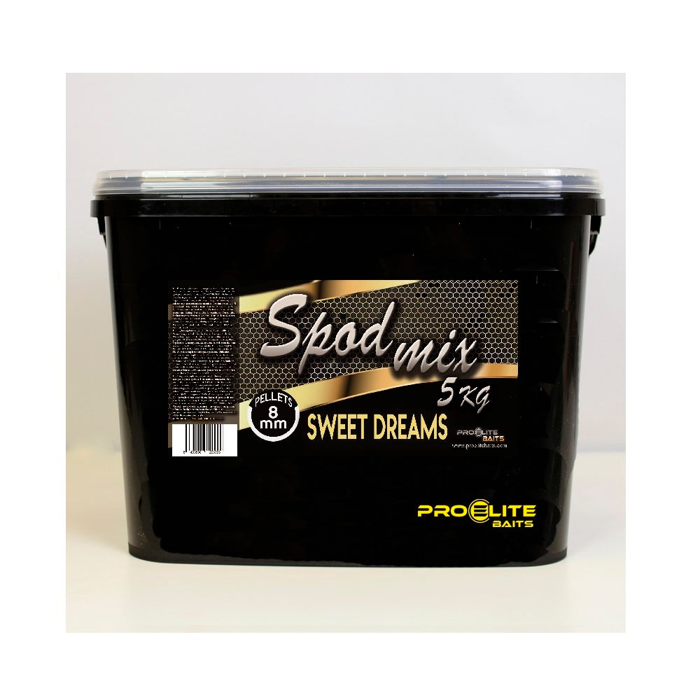 Cub Pellets Spod Mix Pro Elite Baits Gold Sweet Dreams 8 mm 5 kg