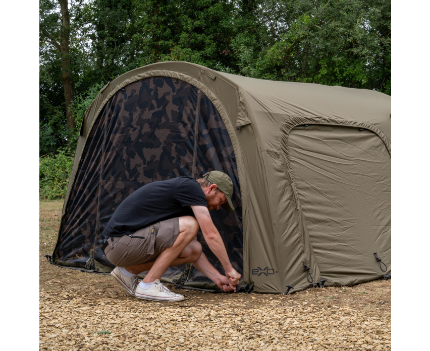 Extensie + Al doilea strat Bivvy Avid Carp Exo+