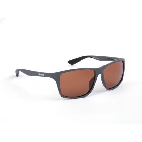 Gafas de sol polarizadas Shimano Technium Gris oscuro y Cobre - Tienda Carpfishing