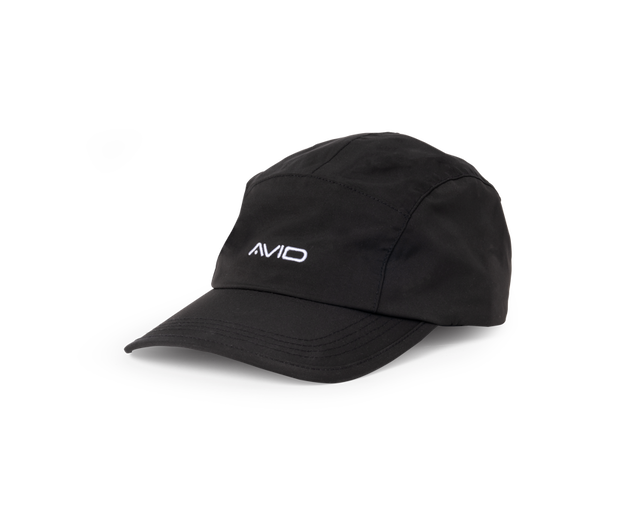 Gorra Avid Carp Stealth 5-Panel Negro - Tienda Carpfishing