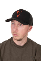 Gorra Fox Baseball Negru-portocaliu