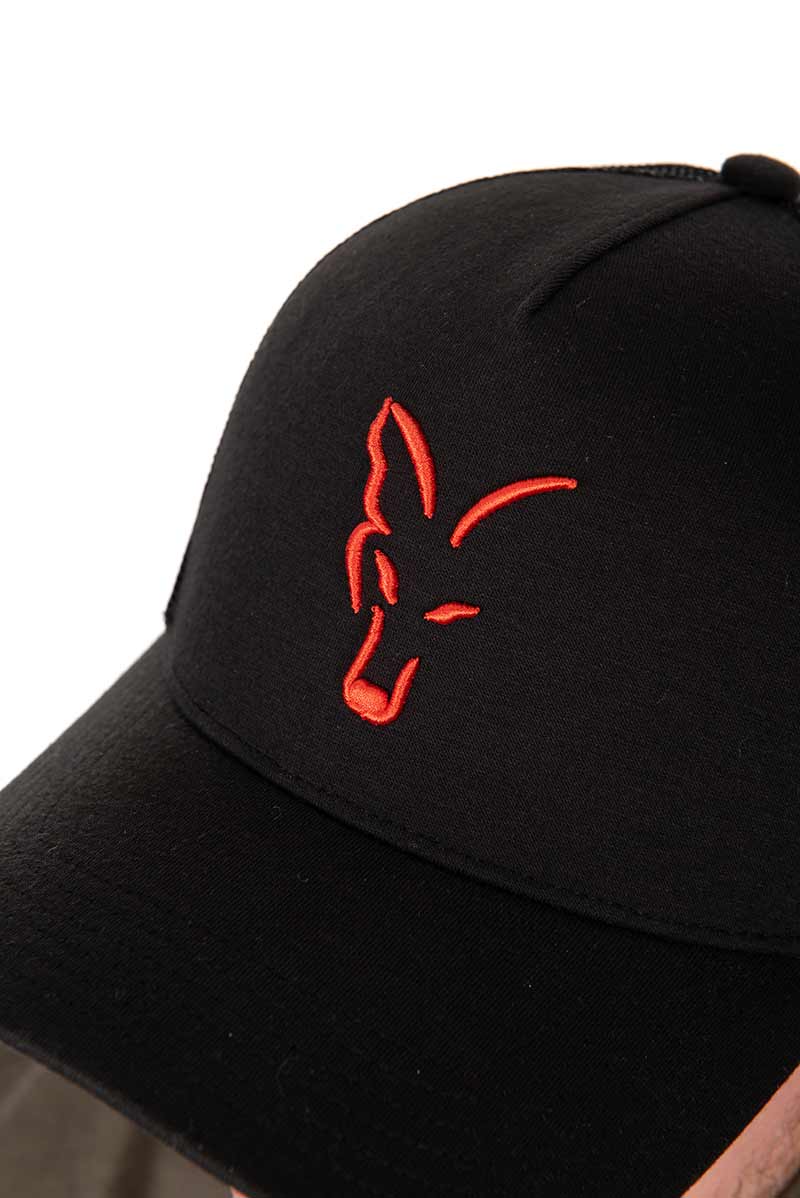 Gorra Fox Trucker Negru-portocaliu