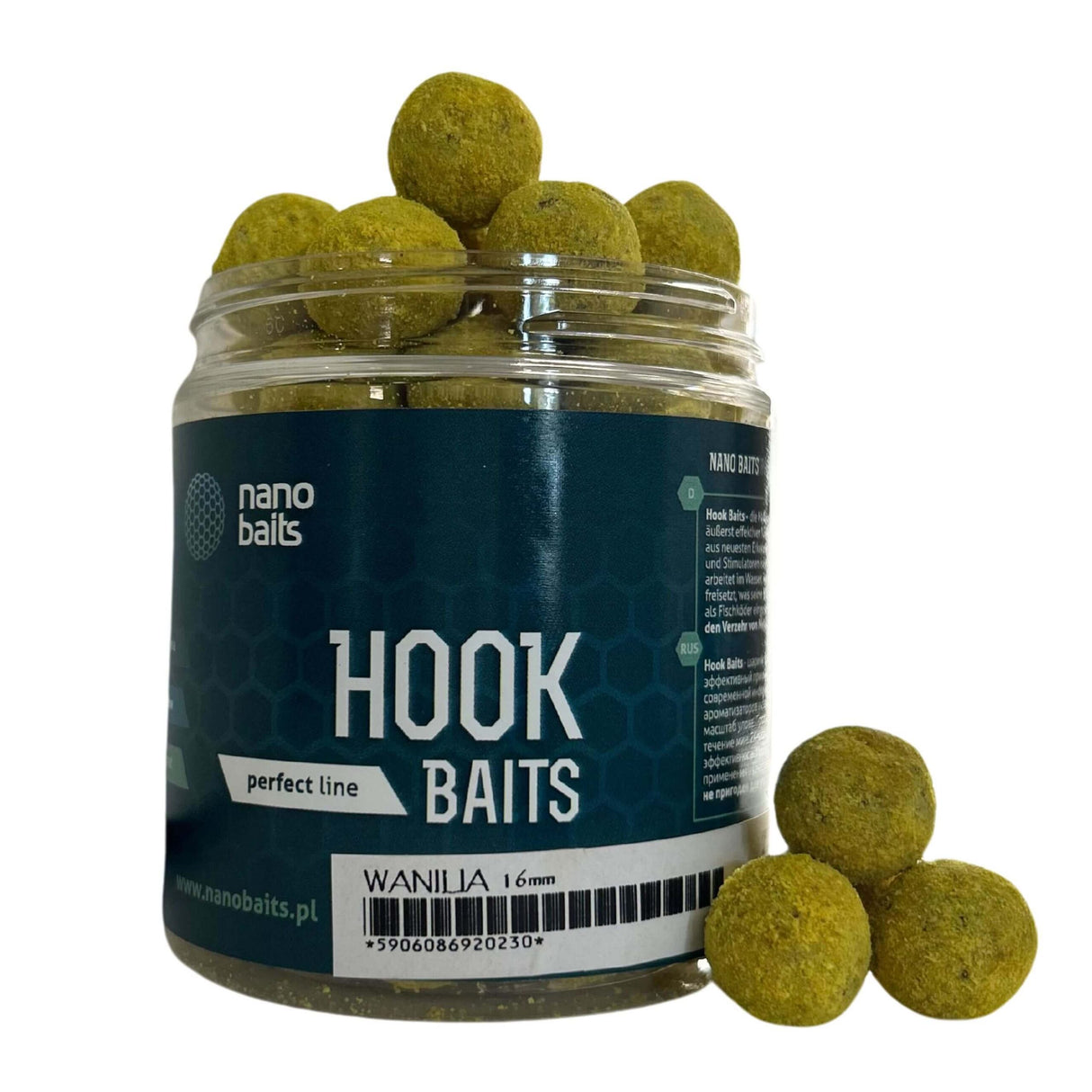 Hard Hook Baits Nano Baits Vanilie 18 mm