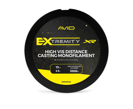 Fir Avid Carp Extremitate Hi-Vis Mono 1000 m