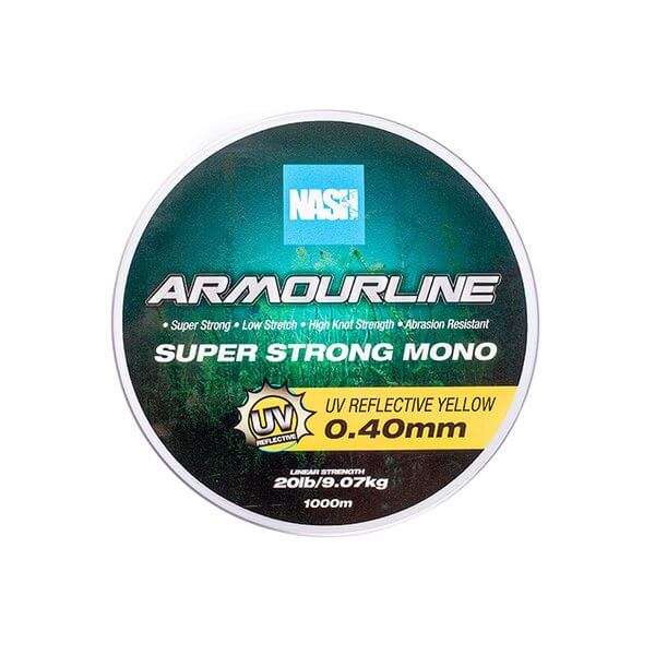 Firul Nash Armourline Super Strong UV galben 1000 m