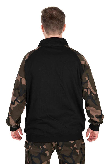 Jersey Fox LW Negru și Camo cu fermoar