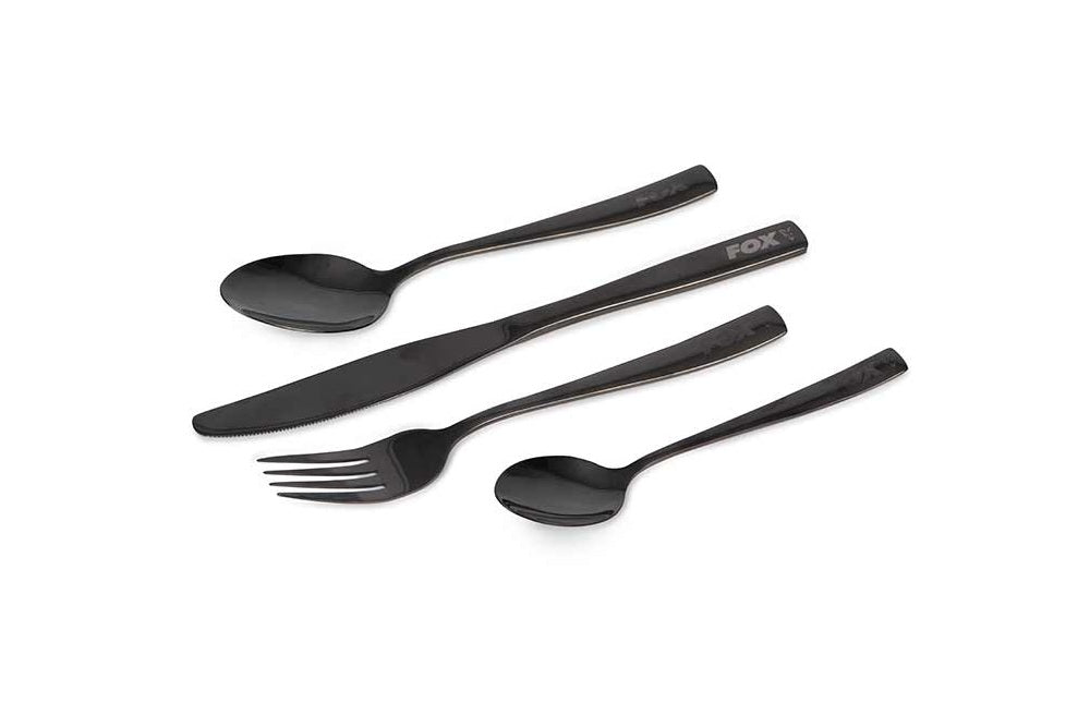 Set tacâmuri Fox} CookWare} oțel inoxidabil negru