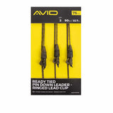 Leadcore Avid Carp Clip de plumb legat Pin Down 75 cm