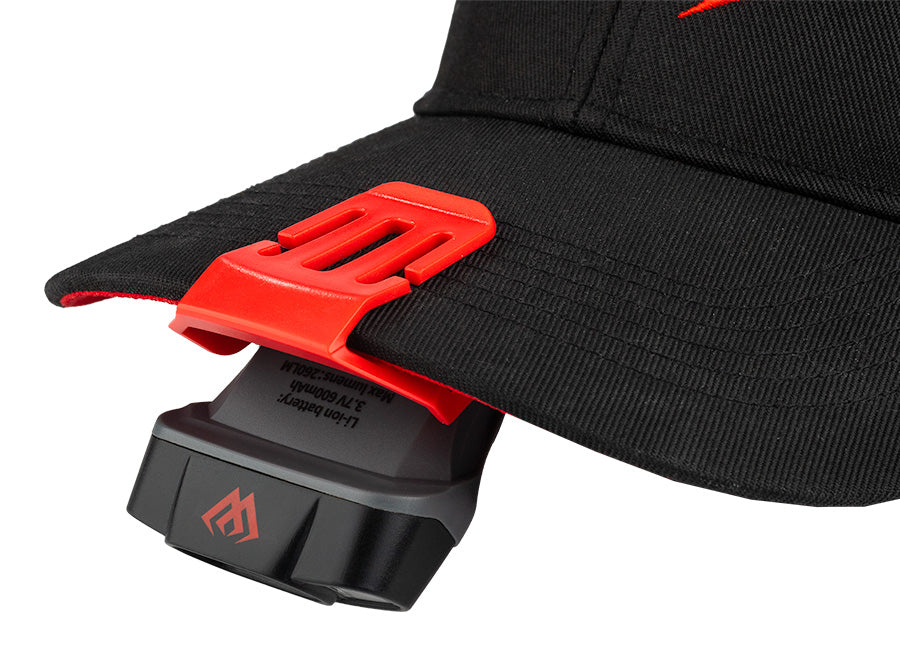 Lampă frontală Mikado} cu clip universal