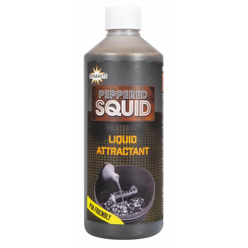 Lichid Dynamite Baits Peppered Squid 500 ml