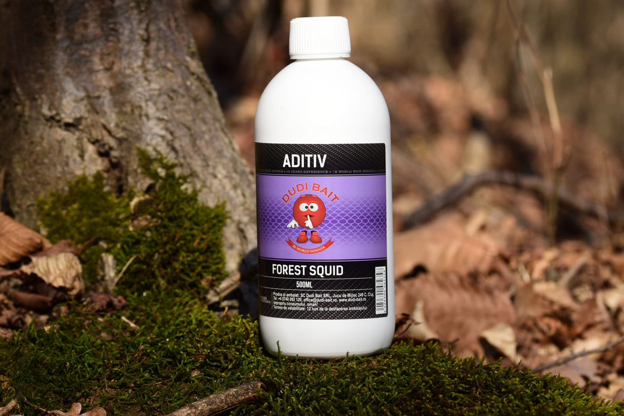 Intensificator lichid Dudi Bait Pădure Squid 500 ml
