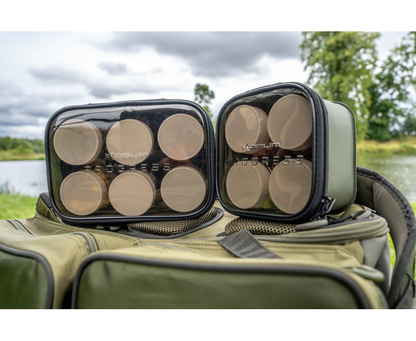 Bag de 4 vase de momeală Korum Eva