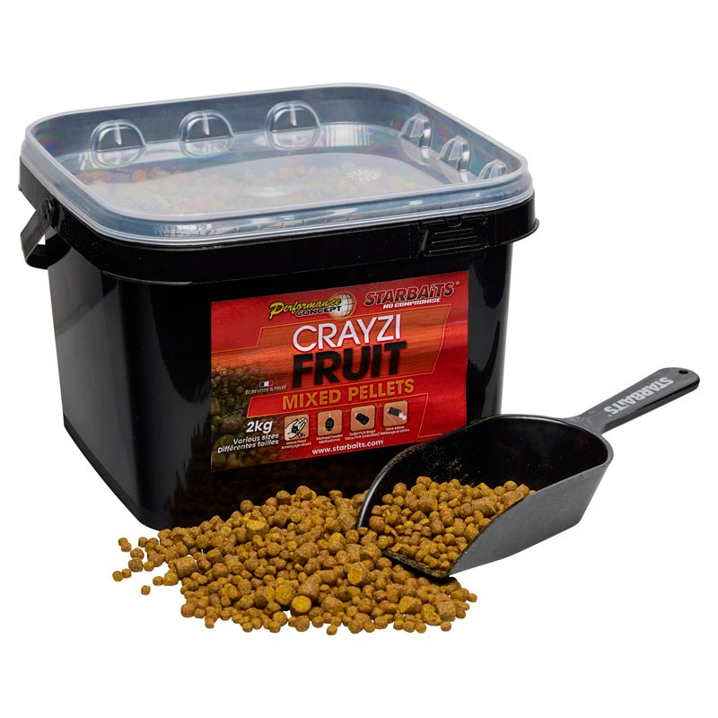 Amestec de pelete Starbaits Crazy Fruit 2 Kg