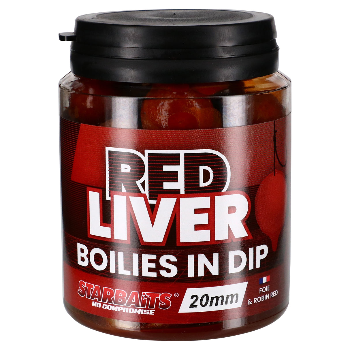 Boilies în Dip Starbaits Red Liver 20 mm