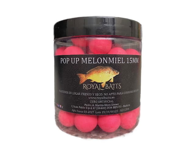 Pop Up Royal Baits Melon și miere 15 mm