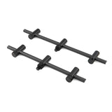 Pachet 2 Buzz bars reglabil Fox Black Label Arbore de carbon 3 22 - 25 cm